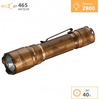 Тактический фонарь FENIX TK20R UE Desert Camo